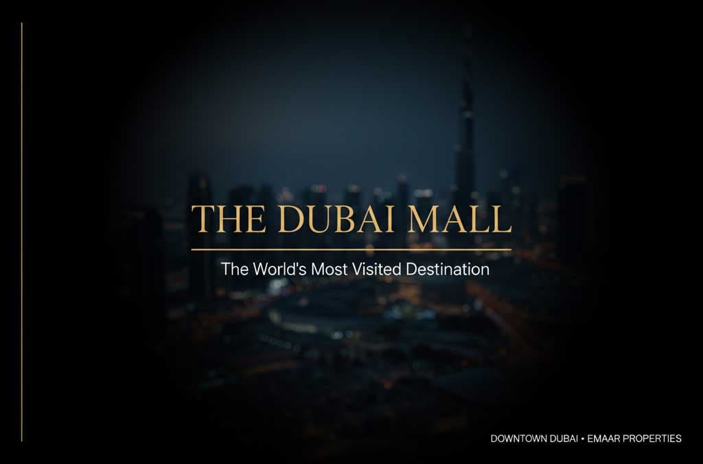 The Dubai Mall: Interactive Sales Deck