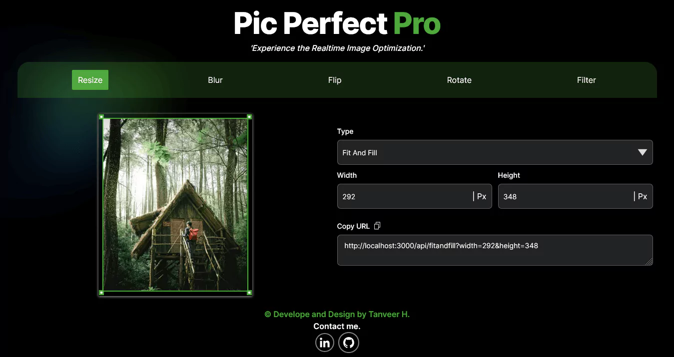 Pic Perfect: Realtime Image Optimization App